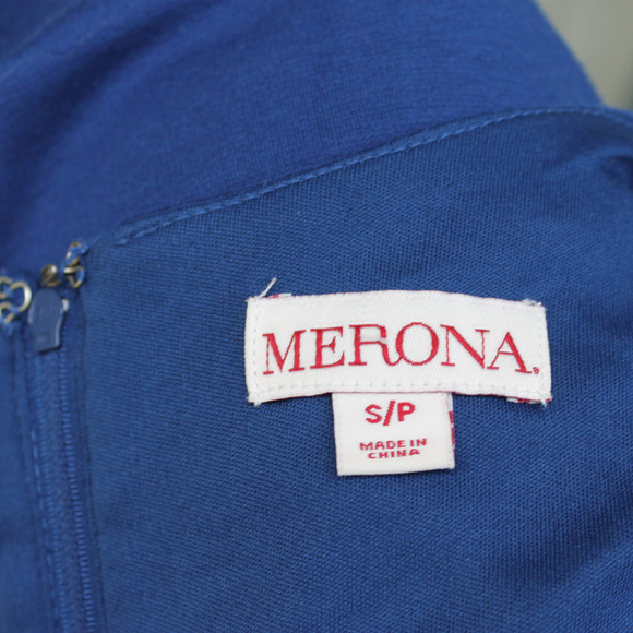 Merona Royal Blue Sleeveless Dress size small - Picture 3 of 6